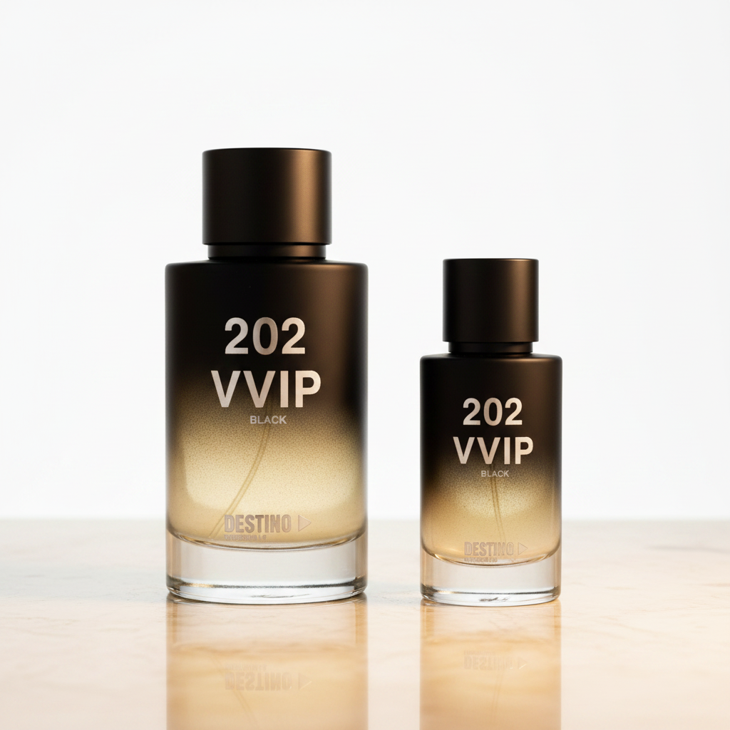 202 VVIP Black 100ml + 30ml complimentary — Evening · Dark Amber