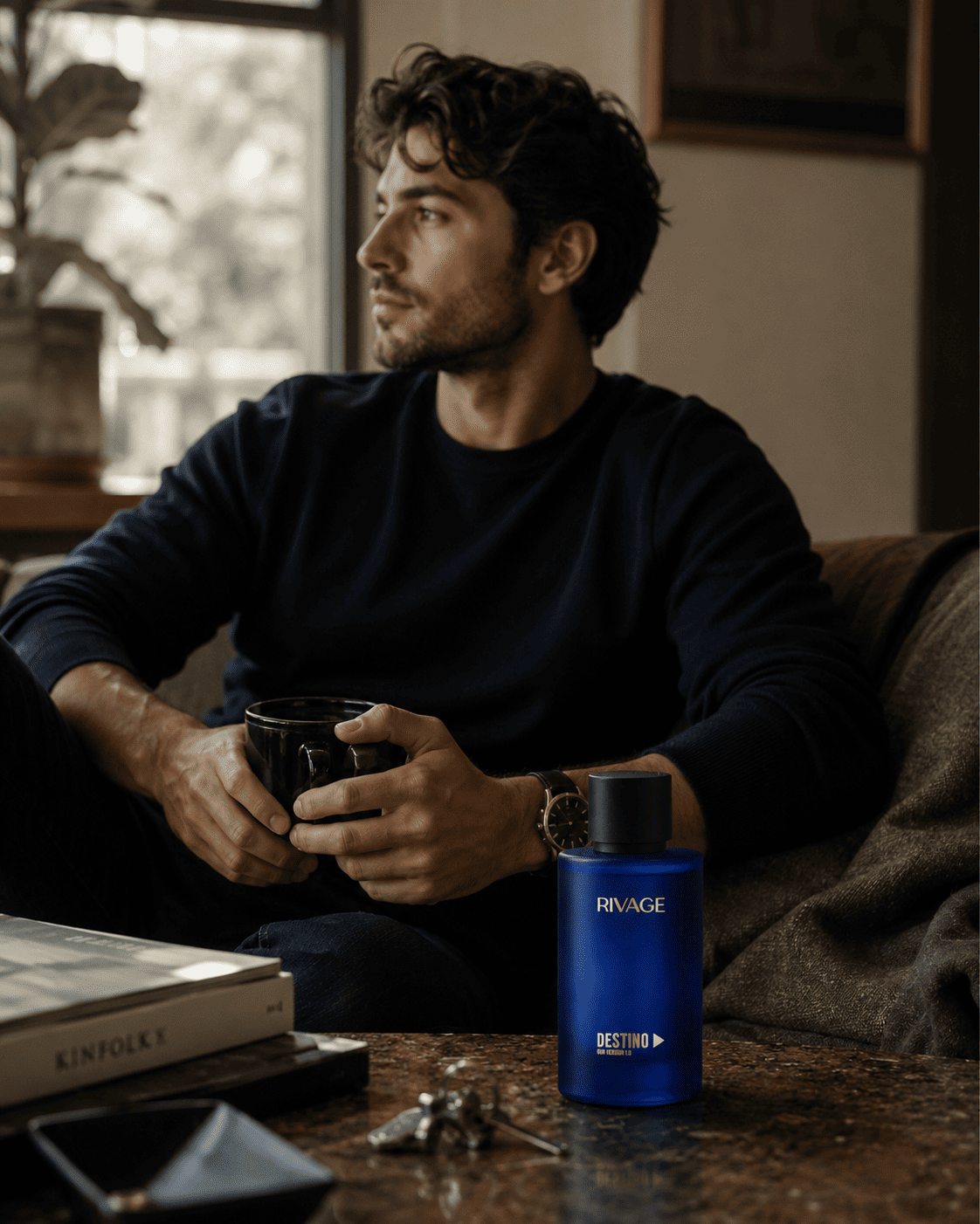 Rivage shown in a lifestyle photograph with a model