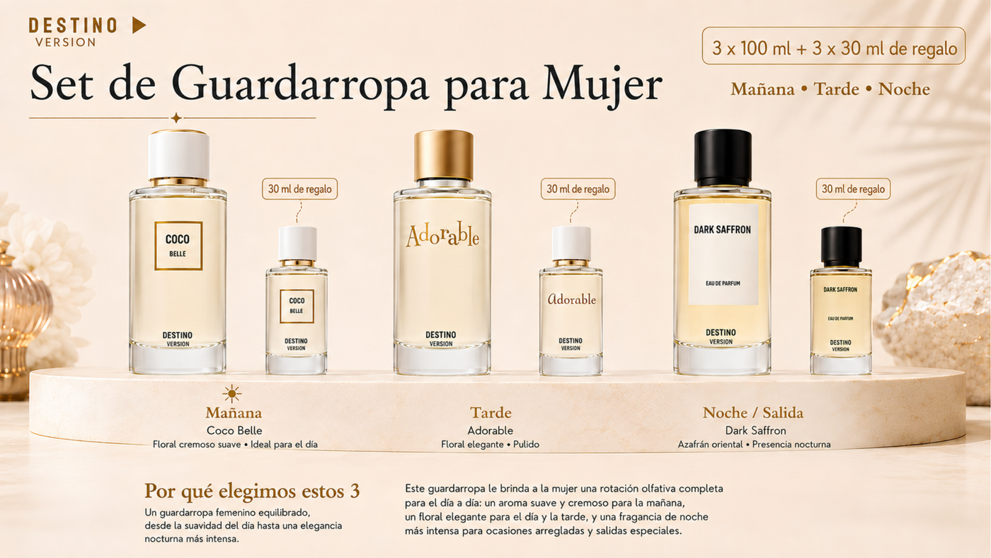 Set Guardarropa para Mujer